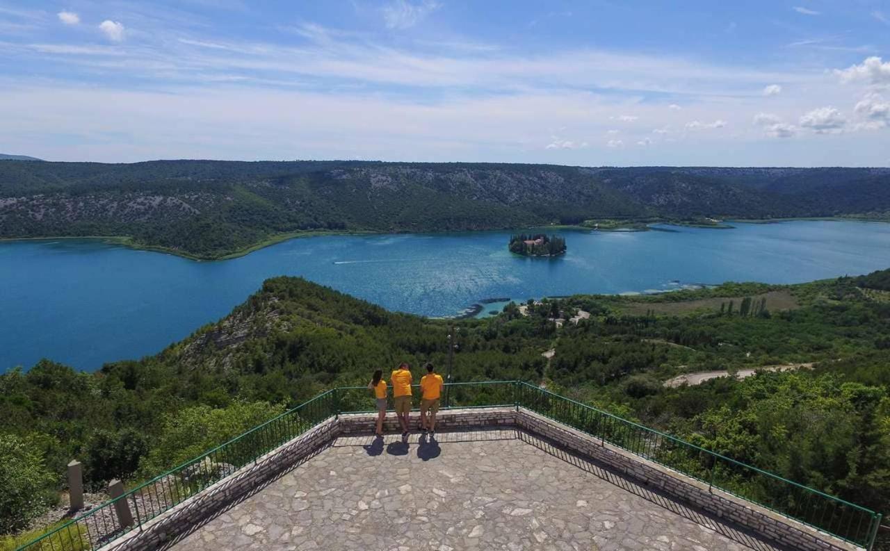 Villa Scolopax Rusticola Skradin With Heated Pool Exterior photo