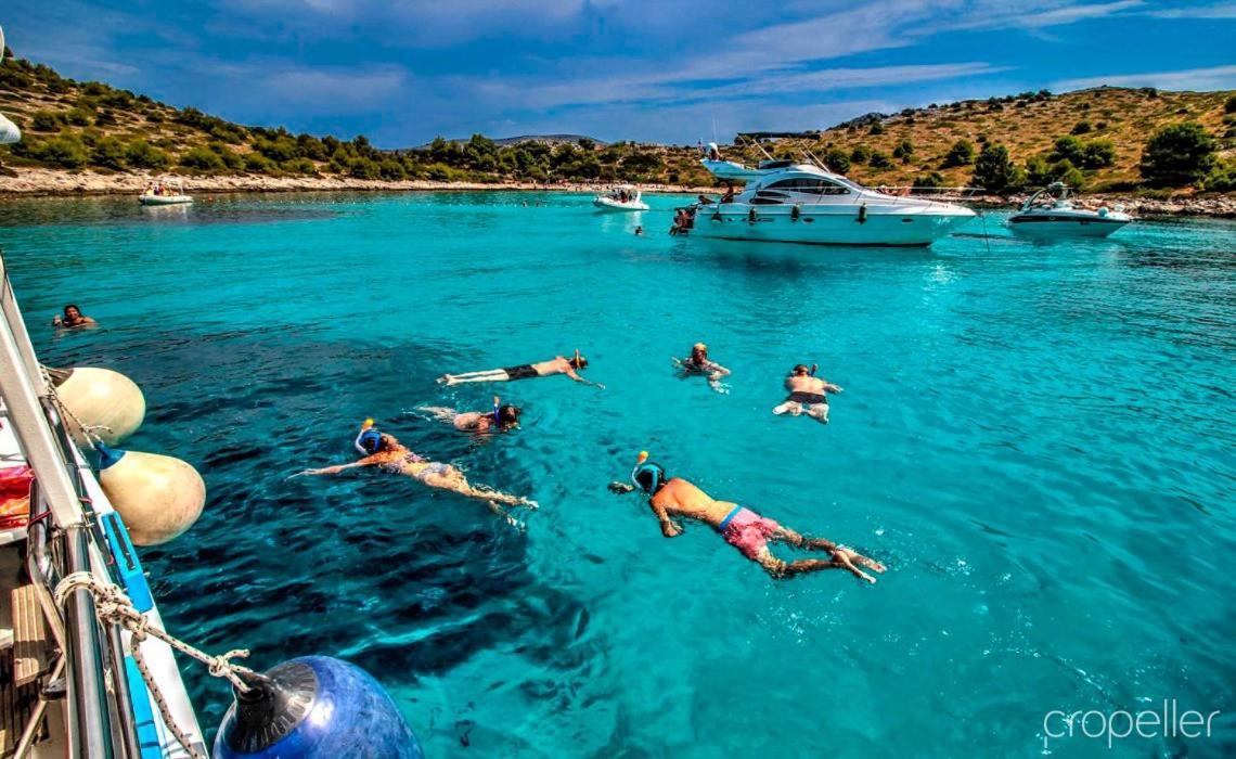 Villa Scolopax Rusticola Skradin With Heated Pool Exterior photo