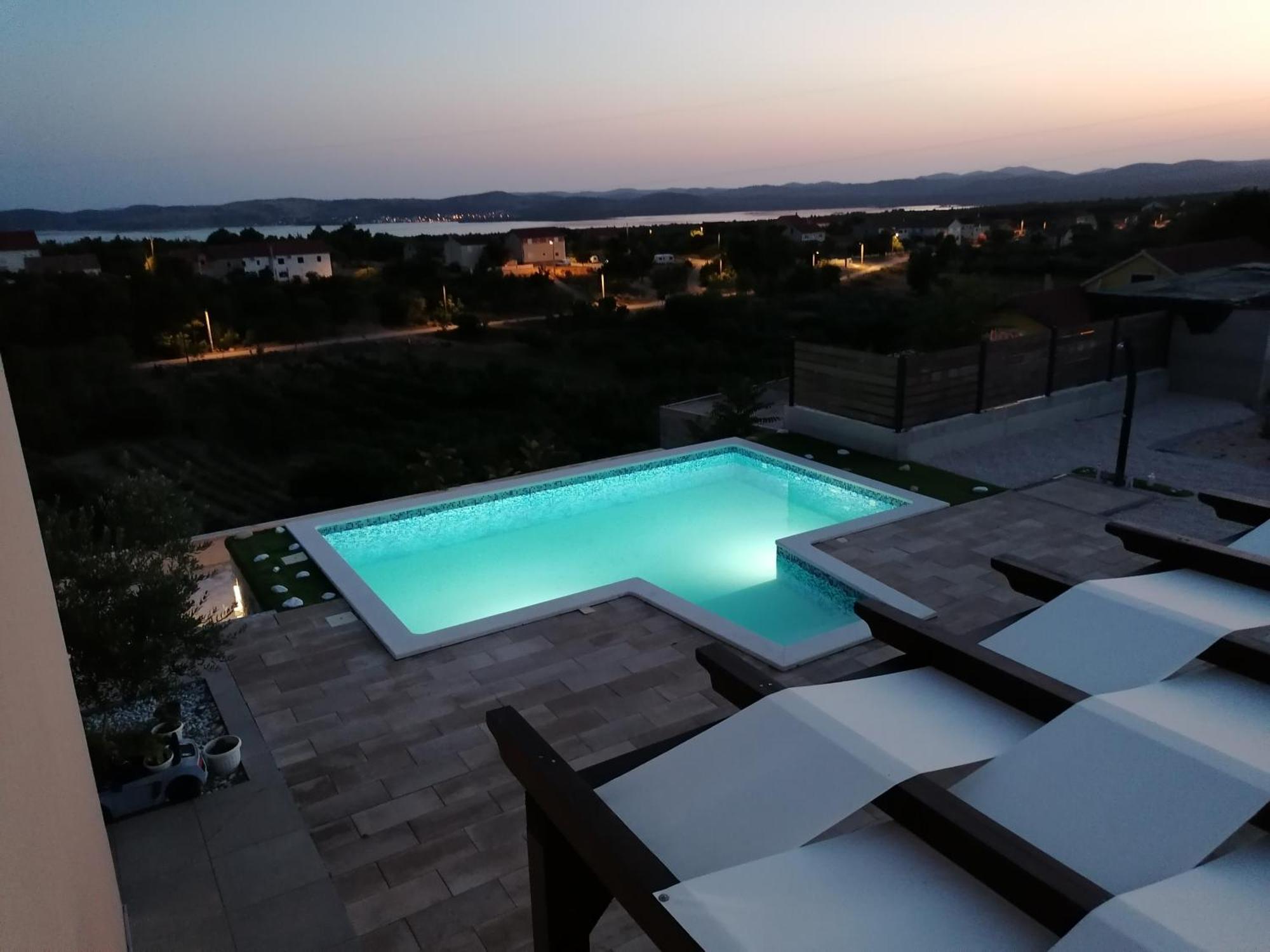 Villa Scolopax Rusticola Skradin With Heated Pool Exterior photo