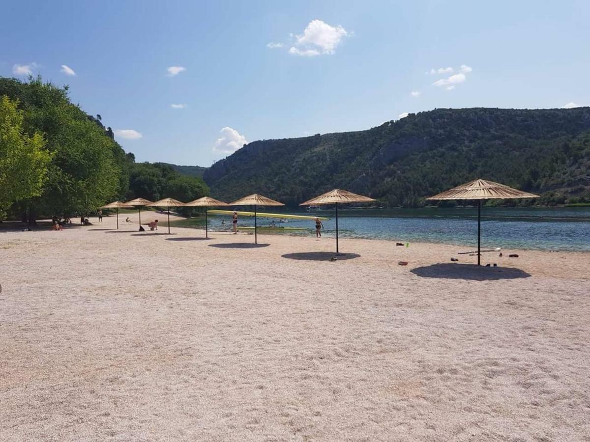 Villa Scolopax Rusticola Skradin With Heated Pool Exterior photo